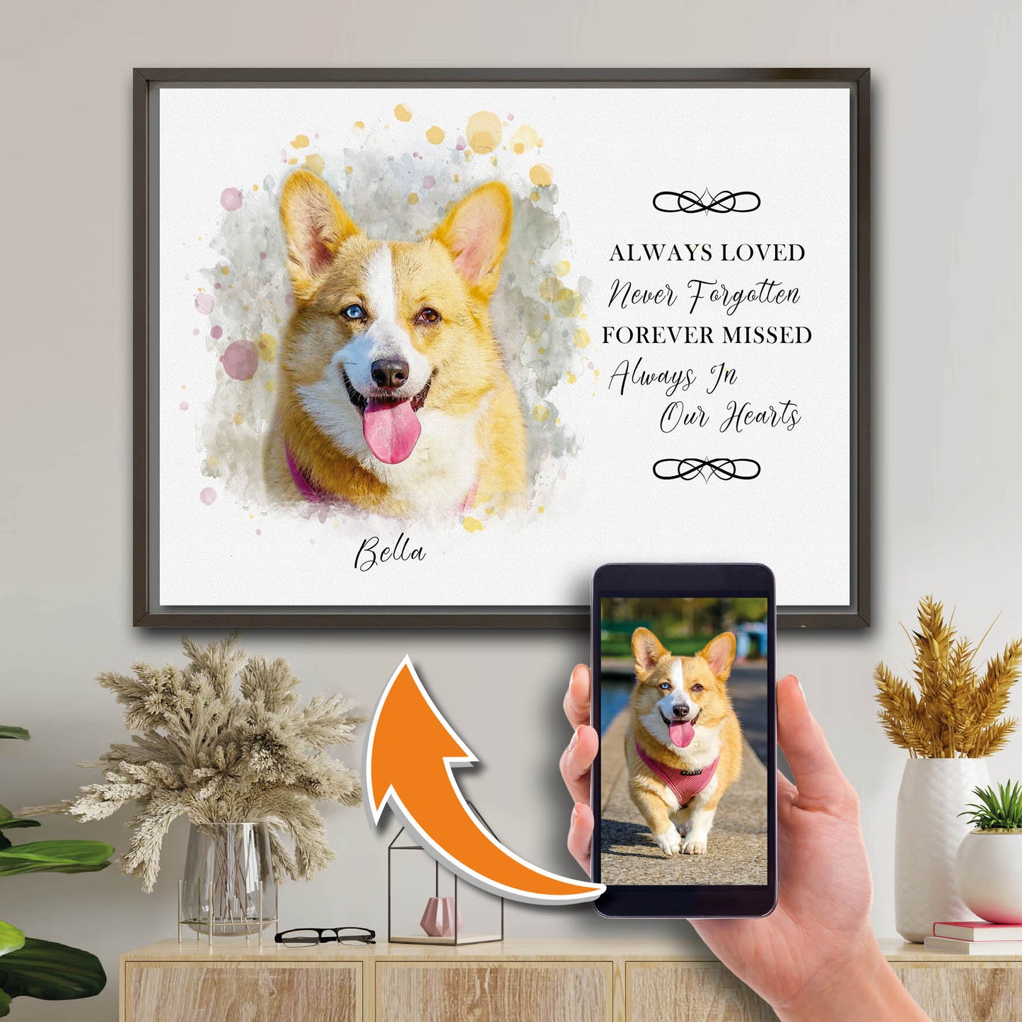 MemorialAngelPetKeepsake #CustomAngelPetRemembrance #PetLossPortraitAngelWings #AngelPetPortraitGift #MemorialAngelPetPortraitFromPhoto #CustomPetLossAngelPortrait #PetLossAngelPortraitCommission #AngelPetRemembranceCanvas #MemorialPortraitWithAngelPet #AngelPetPortraitOnCanvas