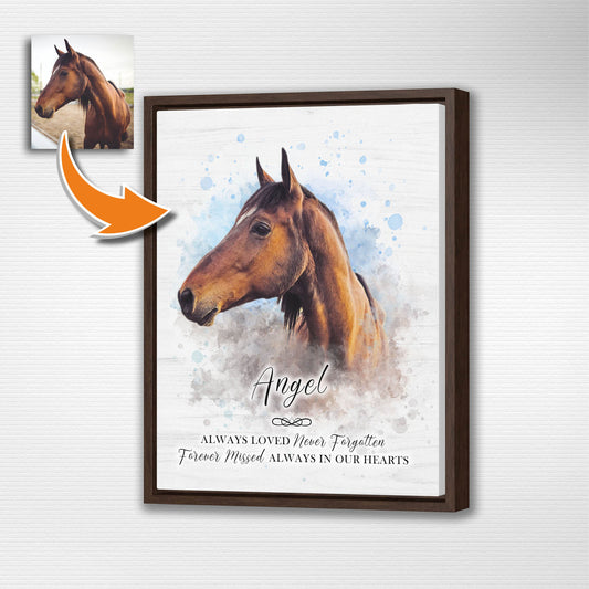 Custom Horse Portrait From Photo