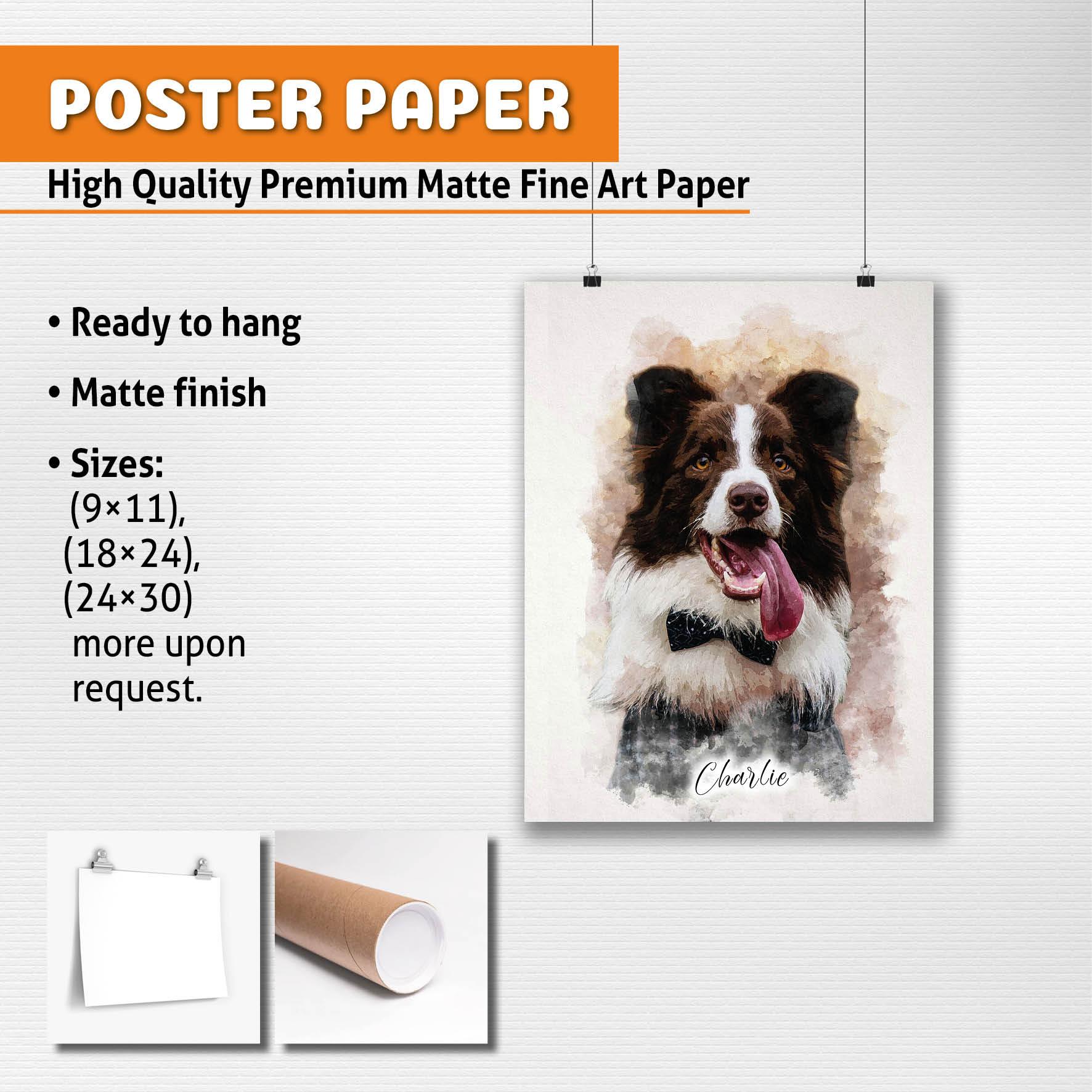 Custom Dog Portrait - Terra Portraits