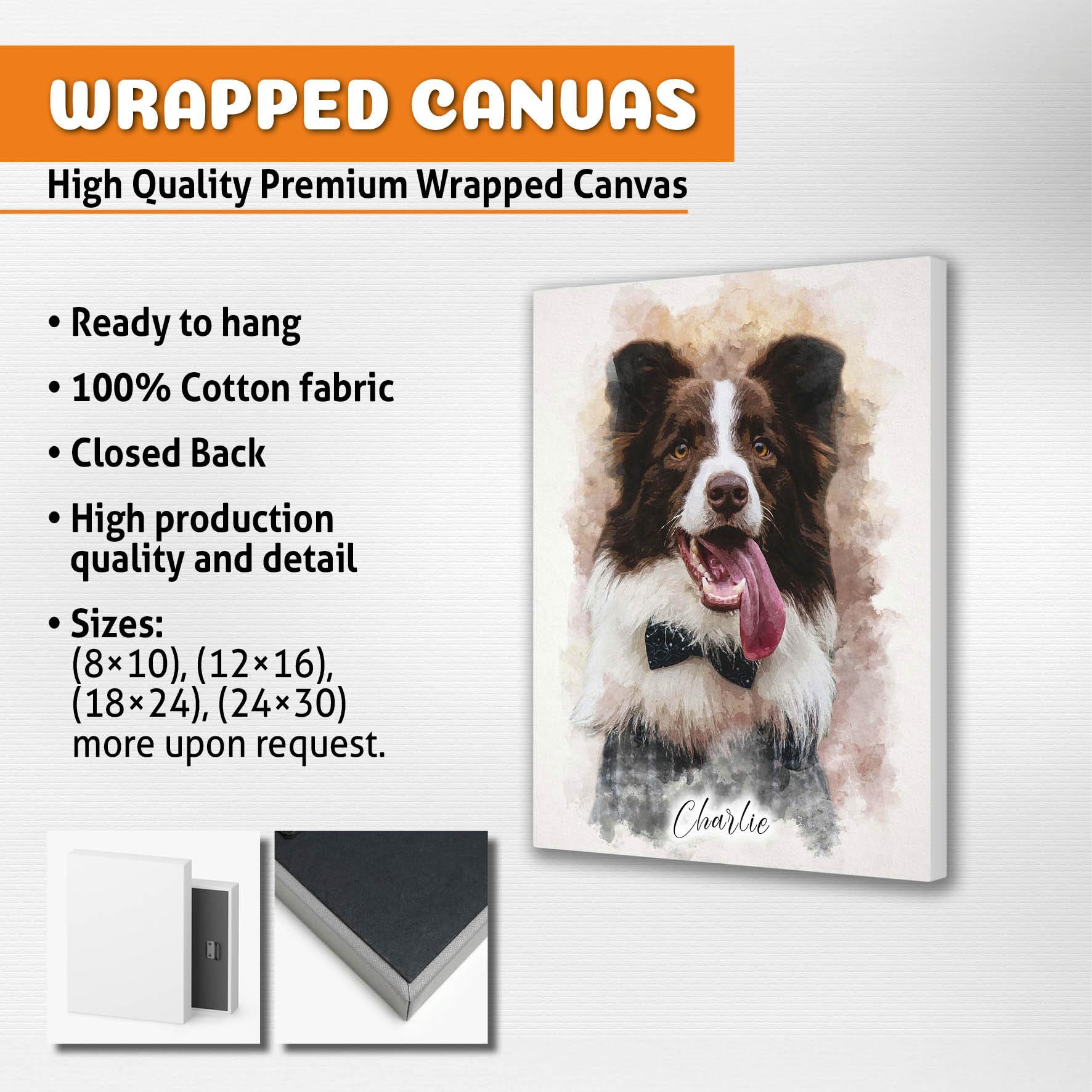 Custom Dog Portrait - Terra Portraits
