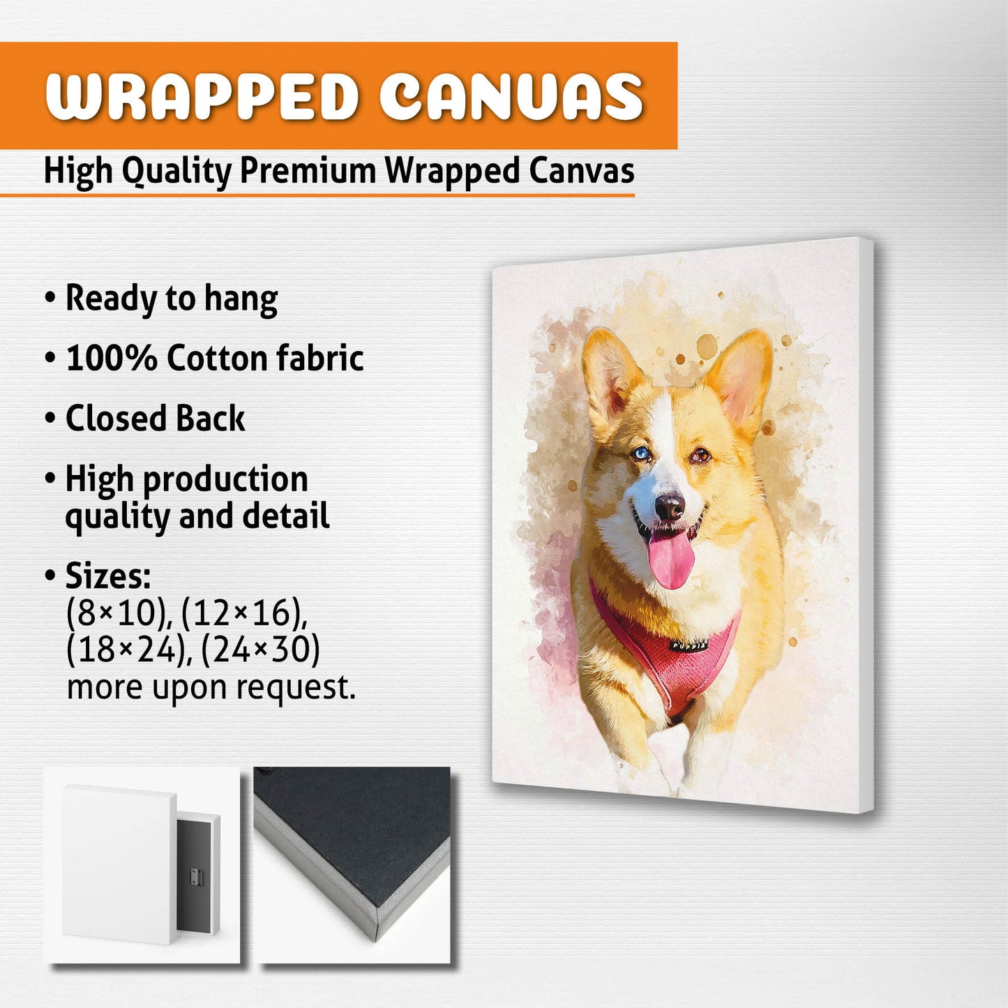 Custom Pet Portraits Using Pet Photo